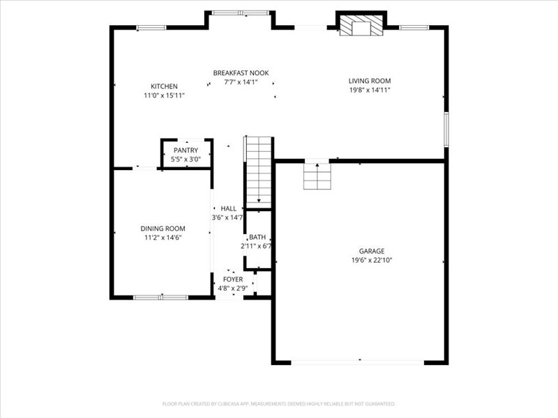 6131 Hollow View Lane - Floor Plan 1