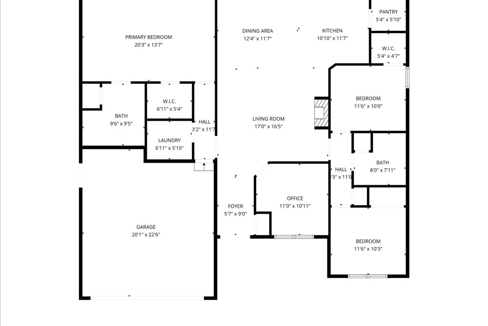8600 Lakeland drive - Floor Plan 1