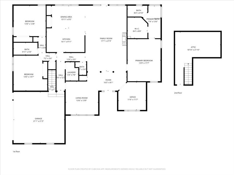 847 Trent Lane - Floor Plan 1